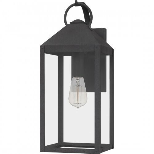Quoizel TPE8408MB Thorpe Outdoor wall 1 light mottled black Outdoor