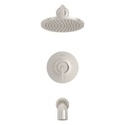 Pfister Brushed Nickel 1-handle Tub & Shower Trim LG89-8TNTK