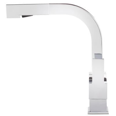 Pfister Polished Chrome Arkitek 1-handle, Pull-out Kitchen Faucet LG534-LPMC
