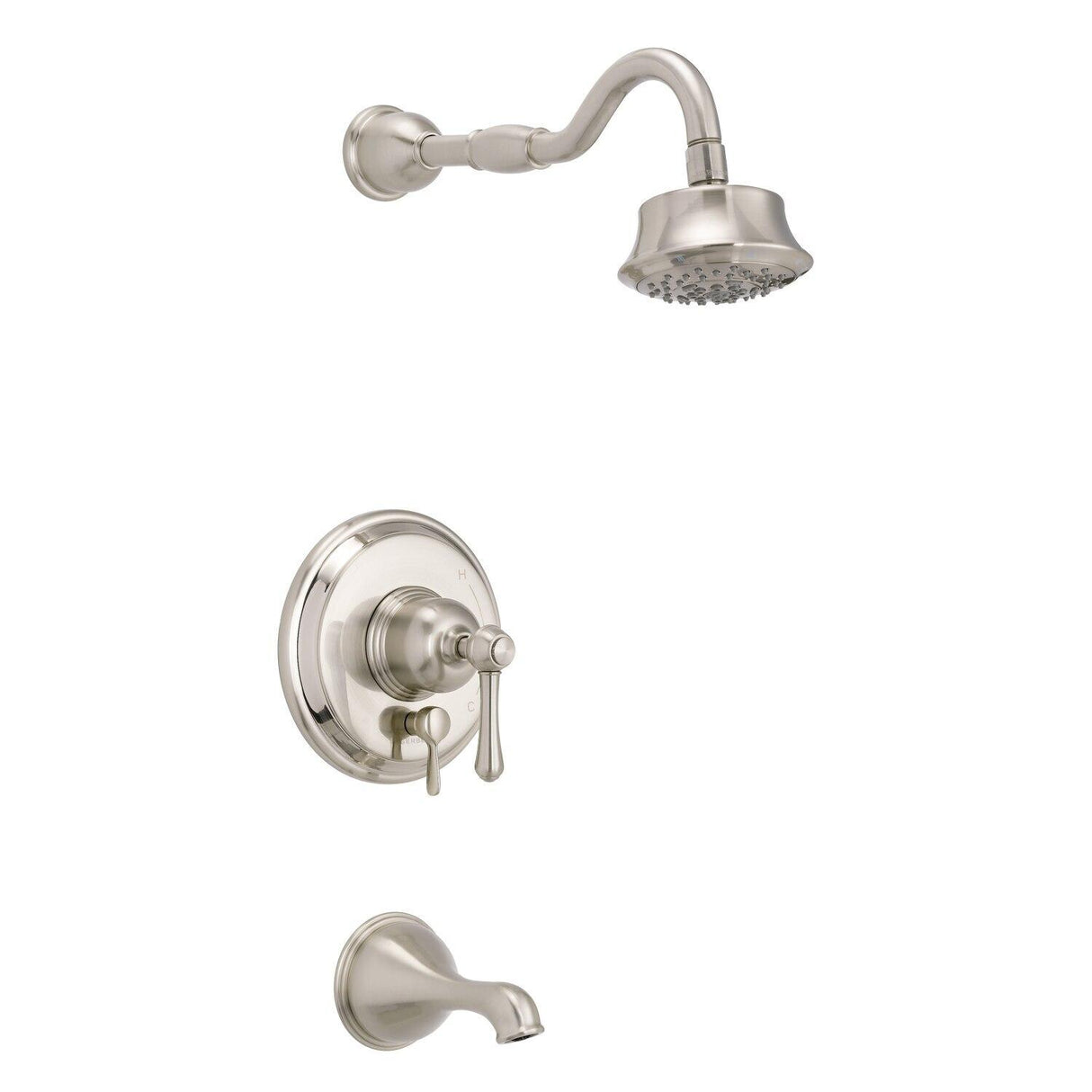 Gerber D500057TC Chrome Opulence Tub & Shower Trim Kit, 1.75GPM