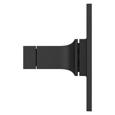 Pfister Matte Black Shower Valve Only Trim Without Handles R89-1VRVB