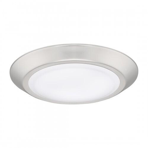 Quoizel VRG1608BN Verge Flush mount 8"d brushed nickel Flush Mount