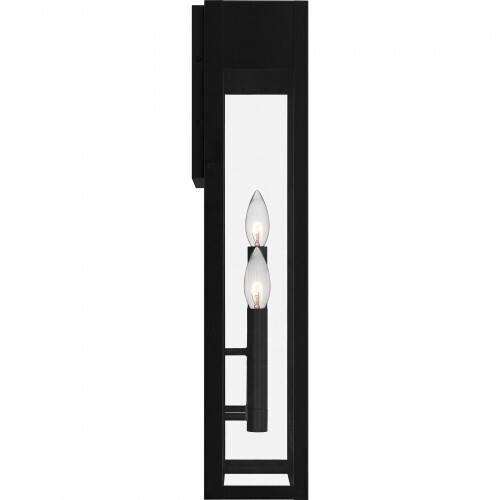 Quoizel MAE8410MBK Maren Outdoor wall 3 light matte black Outdoor Lantern