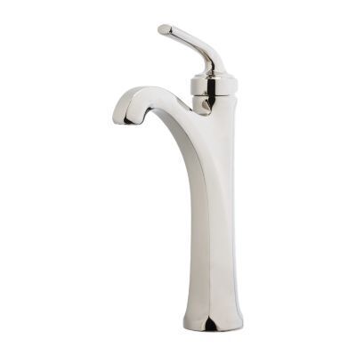 Pfister Polished Nickel Arterra Vessel Lavatory Faucet LG40-DE0D
