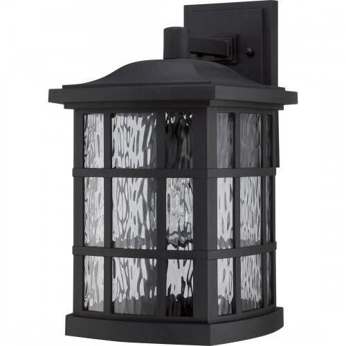 Quoizel SNN8409K Stonington Outdoor wall mystic black Outdoor Lantern