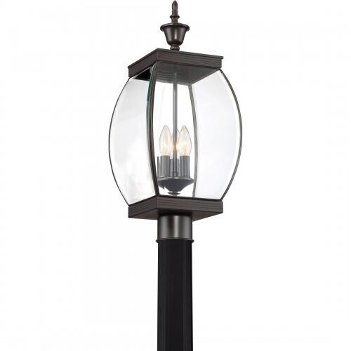 Quoizel OAS9009Z Oasis Outdoor post medici bronze 9"w Outdoor Lantern