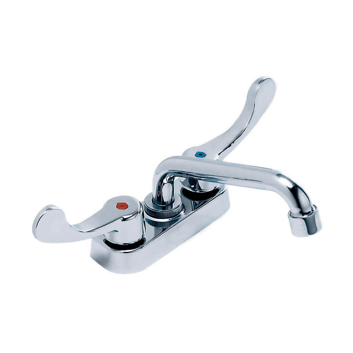 Gerber GC044242 Chrome Commercial Two Wrist Blade Handle Laundry Tub Faucet