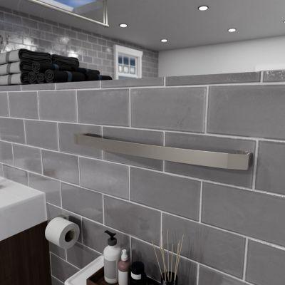 Pfister Brushed Nickel Kenzo 24" Towel Bar BTB-DF2K