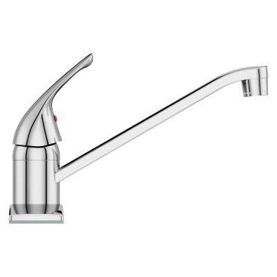 Pfirst Series 1-Handle Kitchen Faucet in Polished Chrome