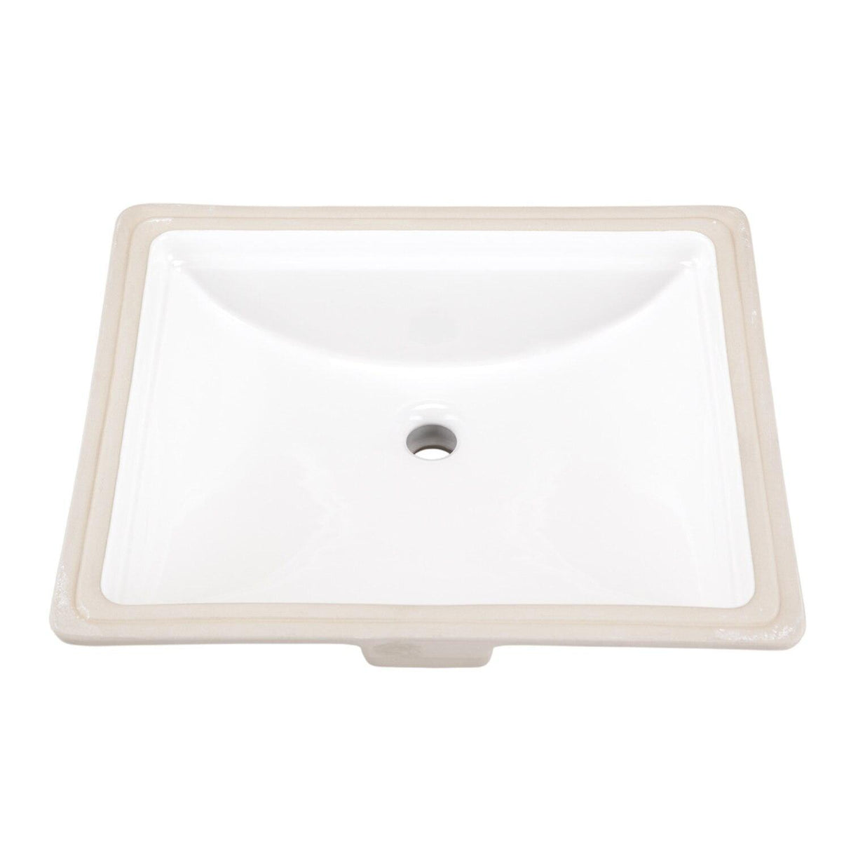 Gerber G0012760 White Logan Square Rectangular Standard Undercounter Bathroom Sink