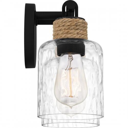 Quoizel BTC8614MBK Baltic Bath 2 lights matte black. Bath Light