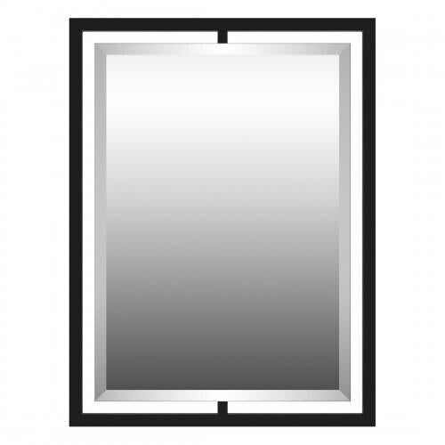 Quoizel QR1857MBK Quoizel Reflections Mirror matte black Mirror