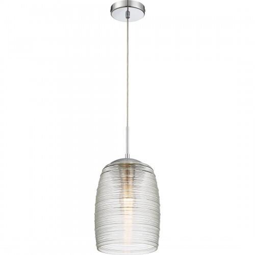 Quoizel QPP2784C Rebound Mini pendant polish chrome 9"d Mini Pendant