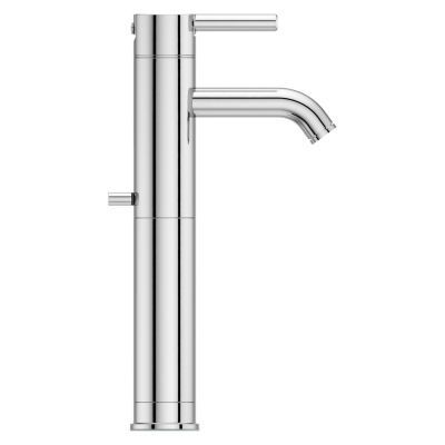 Pfister Polished Chrome Contempra Single Handle Vessel Faucet LG40-NC00