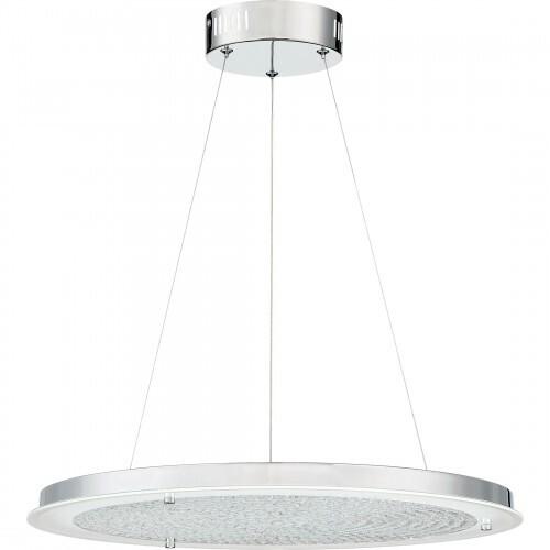 Quoizel PCBZ2820C Blaze Led pendant polish chrome Pendant