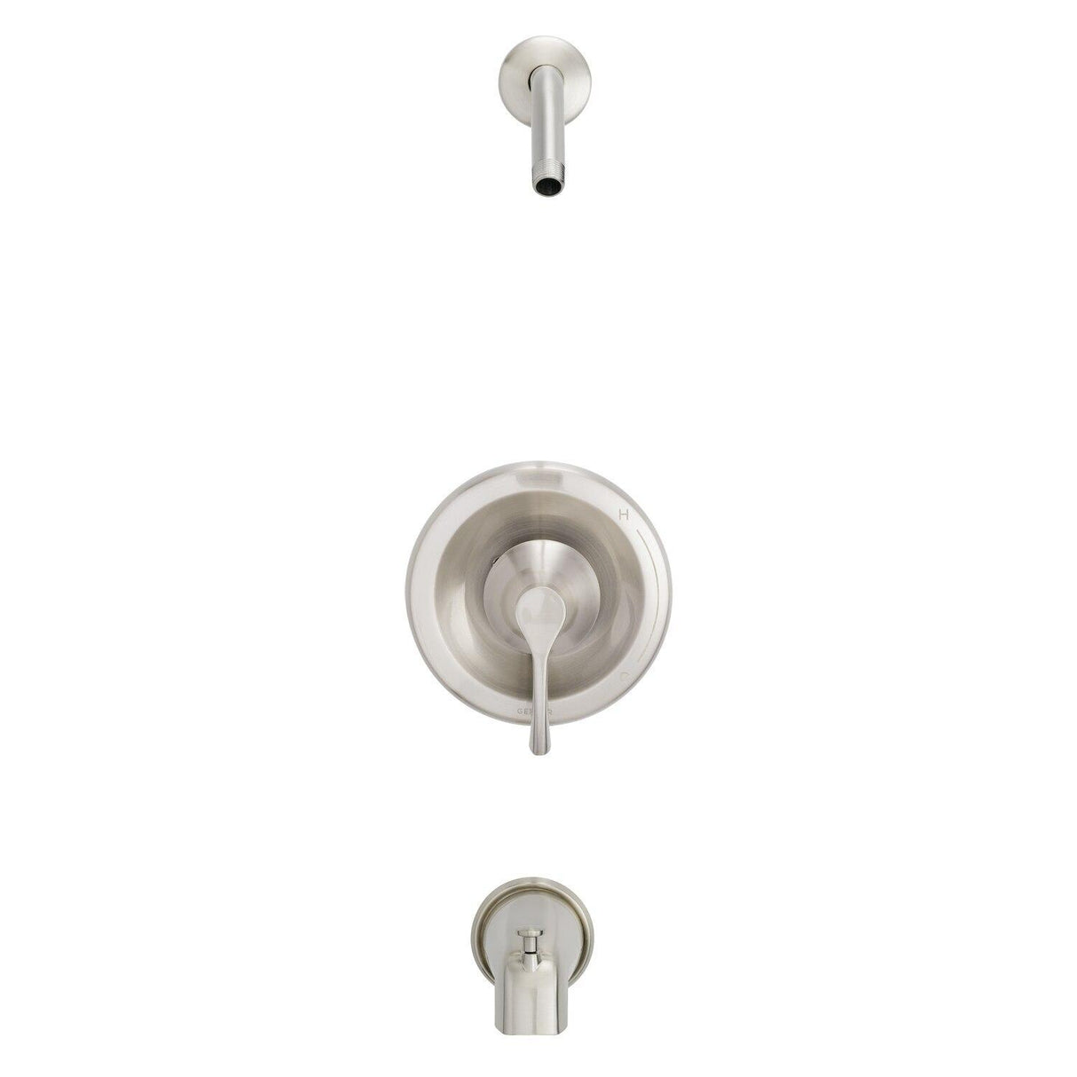 Gerber D510022LSBRTC Antioch Tub & Shower Trim Kit, Without Showerhead - Tumbled Bronze