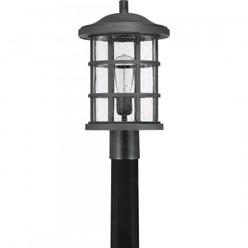 Quoizel CSE9010EK Crusade Outdoor post earth black Outdoor Lantern
