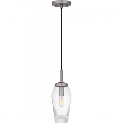 Quoizel QPP6190AN Quoizel Piccolo Pendant Mini pendant 1 light antique nickel. Mini Pendant