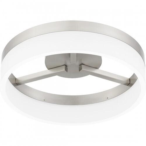 Quoizel PCOH1608BN Cohen Flush mount led light brushed nickel. Flush Mount