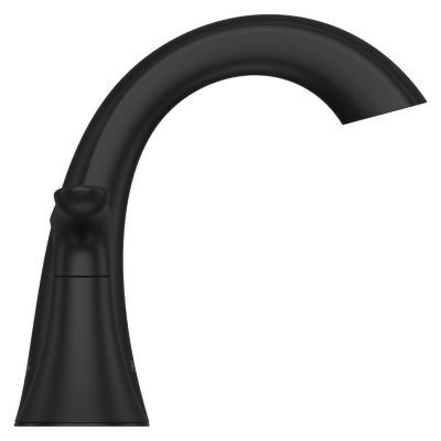 Pfister Matte Black 2-handle 8" Widespread Bathroom Faucet LG49-WR0B