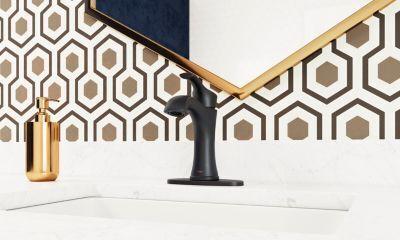 Pfister Tuscan Bronze Single Control Bathroom Faucet LG42-WD0Y