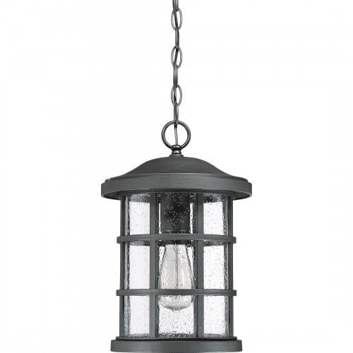 Quoizel CSE1910EK Crusade Outdoor hanging earth black Outdoor Lantern