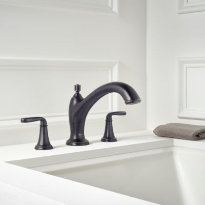 Pfister Tuscan Bronze Northcott 3-hole Roman Tub, Trim Only RT6-5MGY