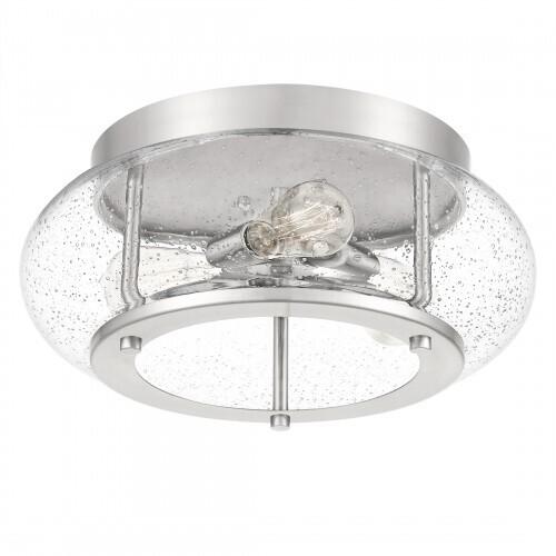 Quoizel TRG1616BN Trilogy Flush mount 3 light brusched nickel Flush Mount