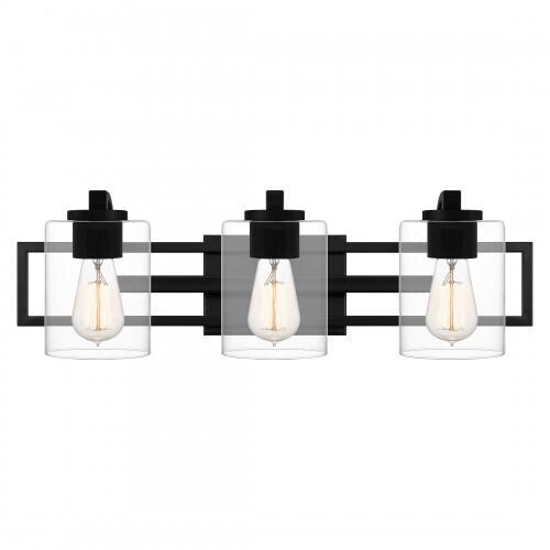 Quoizel LANS8624MBK Lansdowne Bath 3 lights matte black Bath