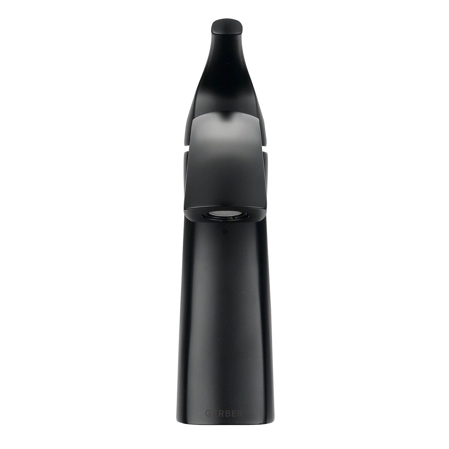 Gerber D225018BS Satin Black Vaughn Single Handle Lavatory Faucet