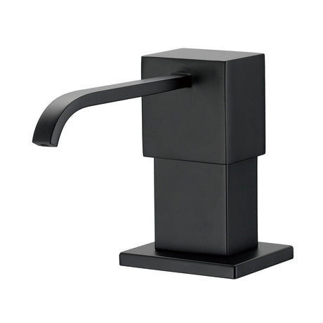 Gerber D495944BS Satin Black Sirius Soap & Lotion Dispenser