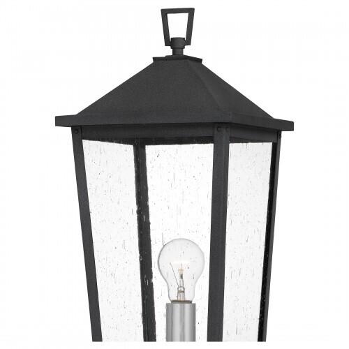 Quoizel STNL9009MB Stoneleigh Outdoor post 1 light mottled black Outdoor