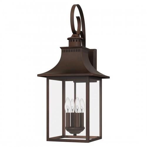 Quoizel CCR8412CU Chancellor Outdoor wall 4 lights copper bronze Outdoor