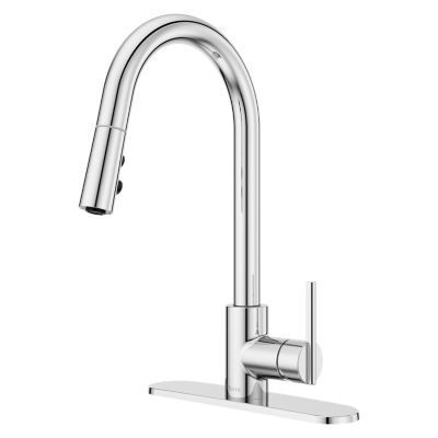 Pfister Polished Chrome 1-handle Pull-down Kitchen Faucet GT529-BIC