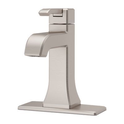 Brushed Nickel Park Avenue Single Control, Centerset Bath Faucet LG42-FE0K