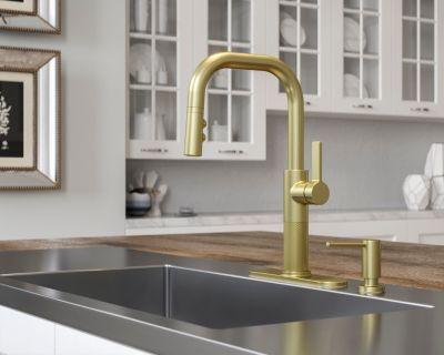 Pfister Brushed Gold Kitchen Soap Dispenser KSD-MDRBG
