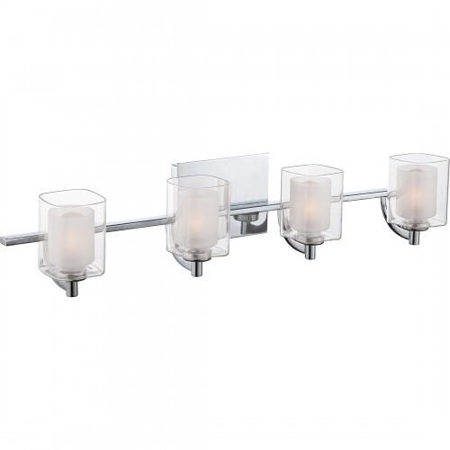 Quoizel KLT8604CLED Kolt Led bath fixture 4 light polished chrome Bath Light