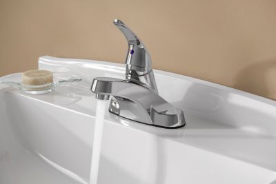 Pfister Polished Chrome Pfirst Series Centerset Bath Faucet LG142-8000