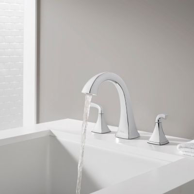 Pfister Polished Chrome Bronson 3-hole Roman Tub, Trim Only RT6-5BSC