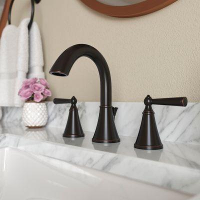 Pfister Tuscan Bronze Saxton Widespread Bath Faucet LG49-GL0Y
