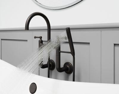 Pfister Tuscan Bronze Tisbury Wall Mounted Tub Filler LG6-3TBY