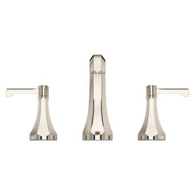 Pfister Polished Nickel Arterra 8" Widespread Lavatory Faucet LG49-DE0D