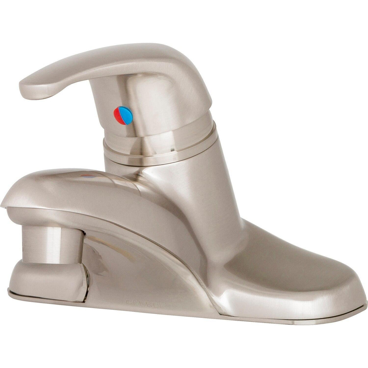 Gerber G0040113BN Brushed Nickel Maxwell Single Handle Lavatory Faucet Less Drain ...