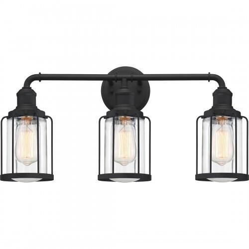 Quoizel LUD8624EK Ludlow Bath 3 light earth black Bath Light