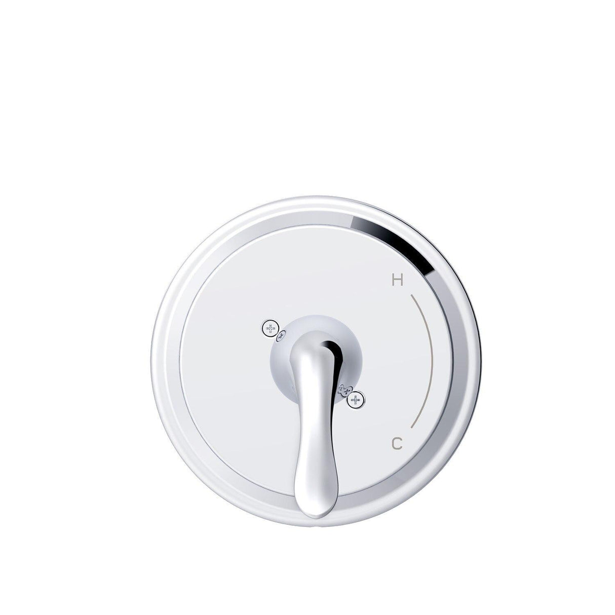 Gerber G00G9150TC Chrome Viper Single Handle Valve Only Trim Kit & Treysta CAR...