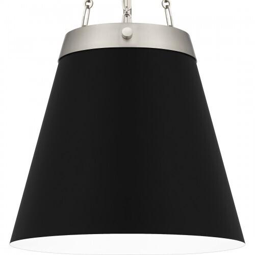 Quoizel QPP6183BN Quoizel Piccolo Pendant Mid pendant 1 light brushed nickel Mini Pendant