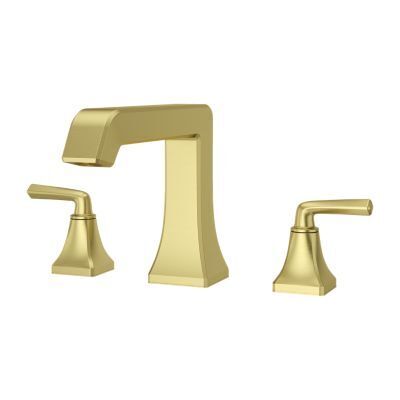 Pfister Brushed Gold Park Avenue 3-hole Roman Tub, Trim Only RT6-5FEBG