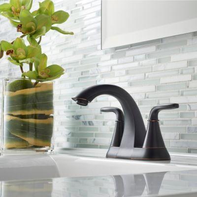 Pfister Tuscan Bronze Pasadena Centerset Bath Faucet LF-048-PDYY
