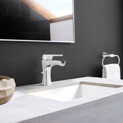 Pfister Polished Chrome Kelen Single Control Trough Bath Faucet LG42-MF1C