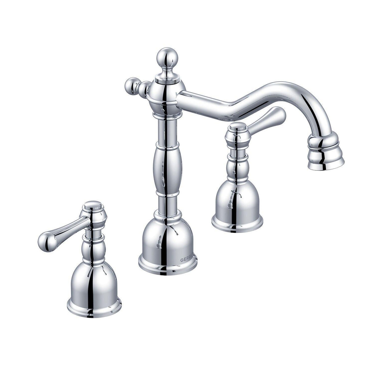 Gerber D303257 Chrome Opulence Two Handle Widespread Lavatory Faucet